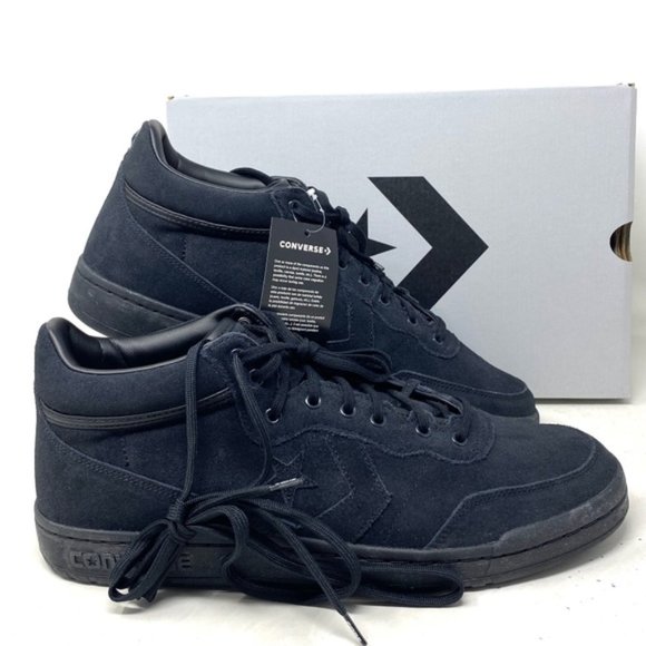 Converse Other - Converse CONS Fastbreak Pro Suede Shoes Sneakers Black Mid Casual Men's 168645C